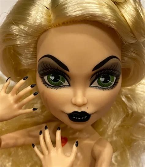 New Monster High Doll Skullector Bride Of Chucky Tiffany Nude With