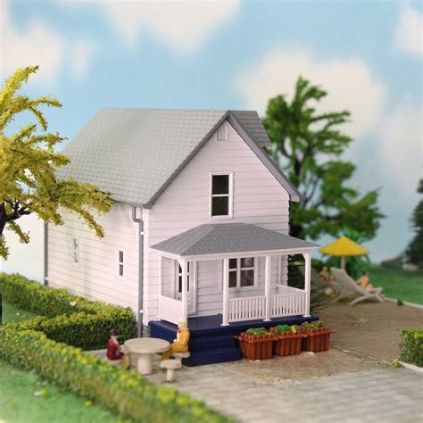 1pc3pcs Ho Scale 187 Model House Residential Building Architectural