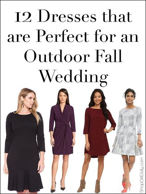 Fall Wedding Guest Dresses 2020 Outdoor Widors