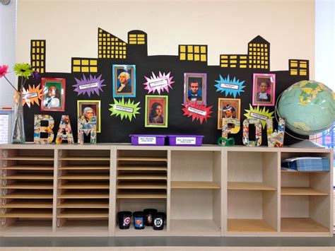 Superheroes Throughout History Classroom Setup Classroom Design