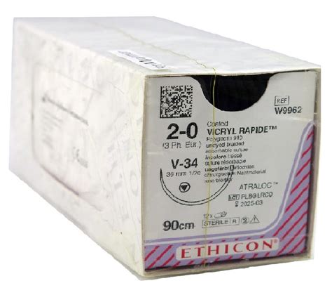 Ethicon Vicryl Rapide 20 Suture Shop Sea Lion