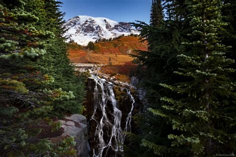 Image Of Myrtle Falls Mount Rainier National Park 1003118