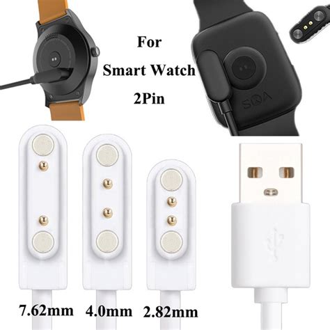 2pin 284mm40mm762mm Universal Smart Watch Charger For Smartwatch