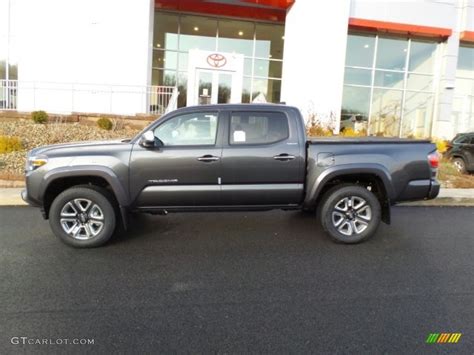 2018 Magnetic Gray Metallic Toyota Tacoma Limited Double Cab 4x4