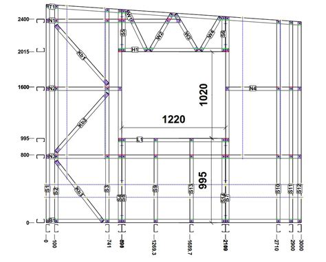 Steel Frame Floor Plan