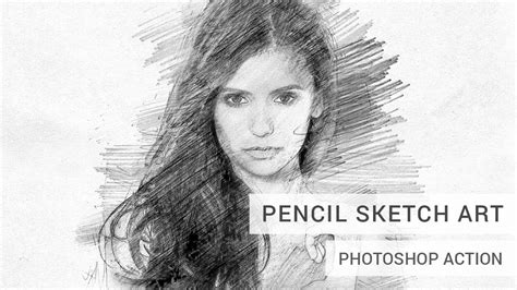 Pencil Sketch Photoshop Action Ubicaciondepersonascdmxgobmx