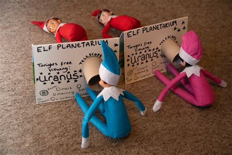Elf On The Shelf Ideas Antics Elf Planetarium