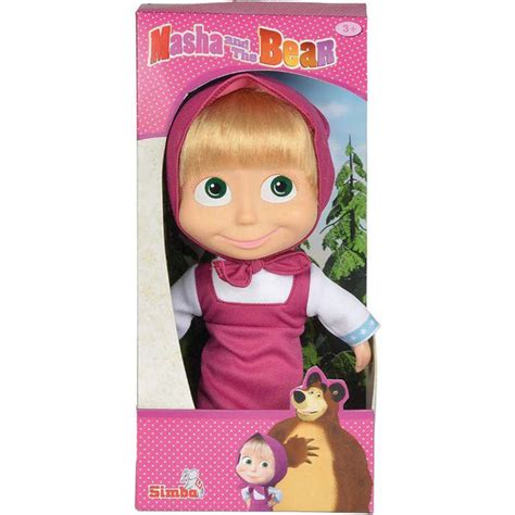 Masha And The Bear Masha Soft Body Doll The Online Toy Store