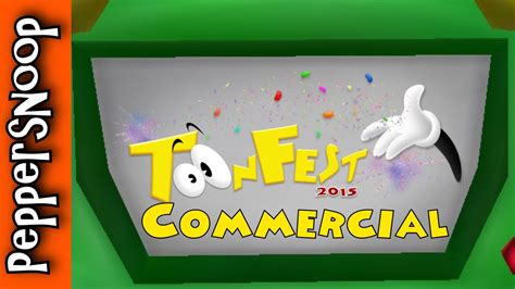 Toontown Rewritten Toonfest 2015 Commercial Peppersnoop Youtube