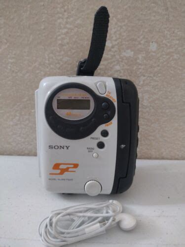 Sony S2 Walkman Wm Fs222 Radio Cassette Player Fmam Tvweather