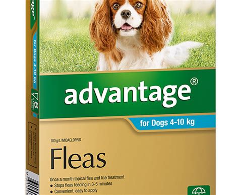 Advantage Flea Treatment For Dogs 4 10kg 6pk Au