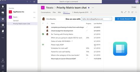 Bring project management into microsoft teams and transform conversations into structured work. One on One Meeting Tool for Microsoft Teams