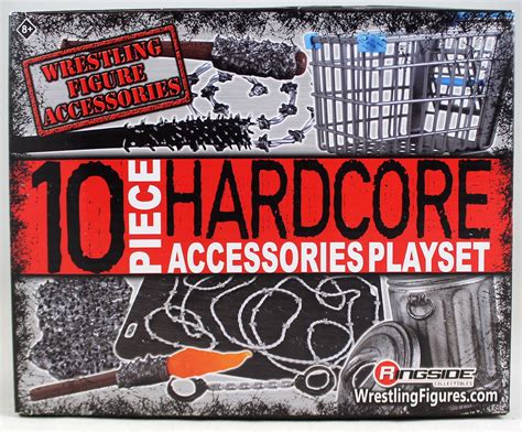 Buy Piece Hardcore Accessories Playset Ringside Exclusive For Wwe