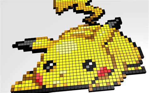 All orders are custom made and most ship worldwide within 24 hours. Pokemon blocks pixel art wallpaper | 1680x1050 | 196523 ...