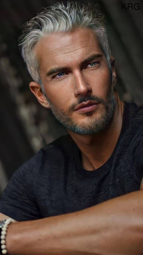 30 Trendy Grey Hair Styles For Men With Pictures Artofit