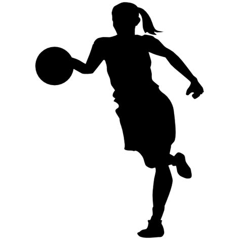 Amazing Girl Basketball Player Sticker