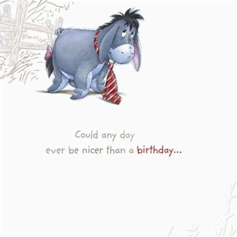 Free Printable Eeyore Birthday Cards