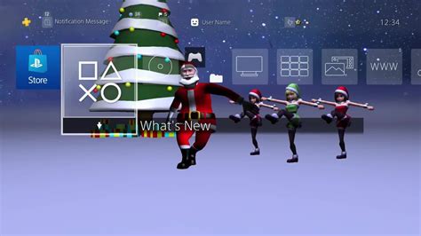 best themes santa dance 4k christmas and new years dynamic theme on the playstation™ store