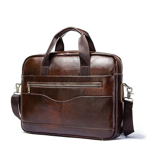 Genuine Leather Business Briefcase Exclusive Men S World Leather