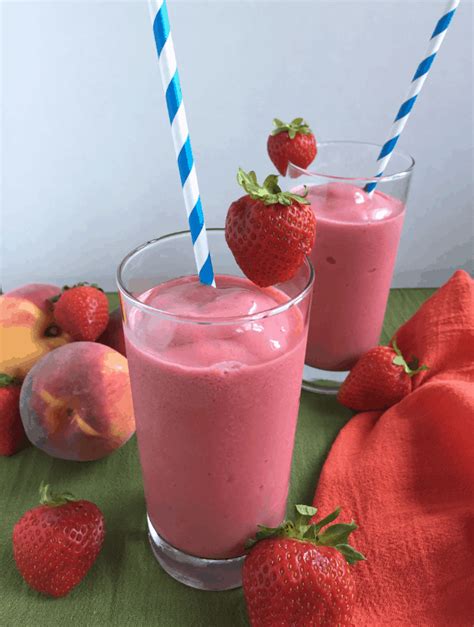 Strawberry Peach Smoothie Recipe Lowpriceviziosoundbarrevieww