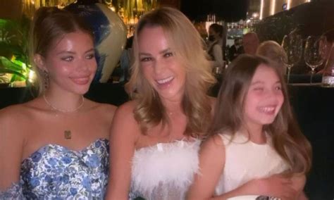 Amanda Holden Poses With Lookalike Daughters As She Shares Intimate Glimpse Inside 51st Birthday