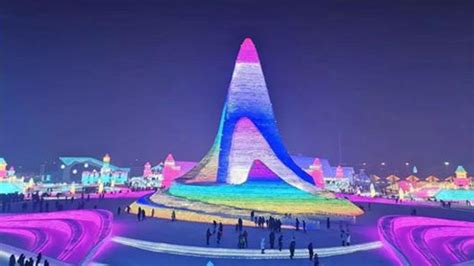 36th Harbin Ice Festival Opens In China Cgtn