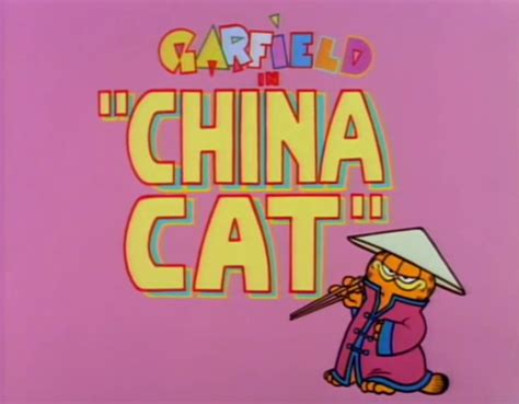 China Cat Garfield Wiki Fandom