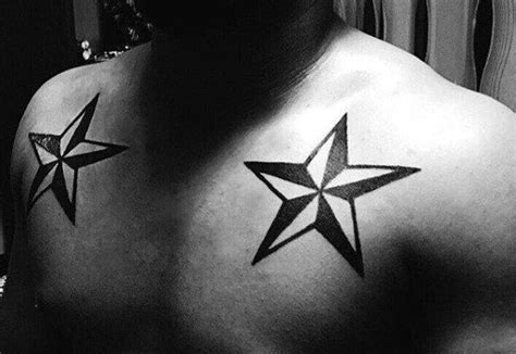 Simple Star Tattoos For Men Luminous Ink Design Ideas