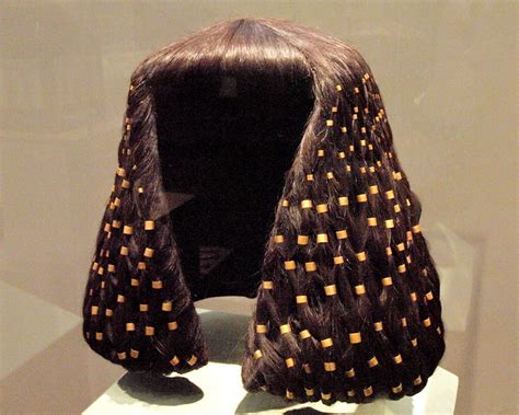 Maybe you would like to learn more about one of these? Egyptian royal wig, Metropolitan Museum of Art | Flickr ...
