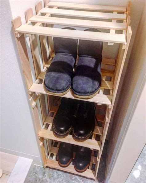 シューズ ラック Diy 100 均