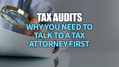 Tax Audits Why You Need To Talk To A Tax Attorney First Kienitz Tax Law