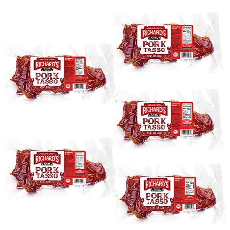Richards Pork Tasso 8 Oz Pack Of 5 013451422000 5