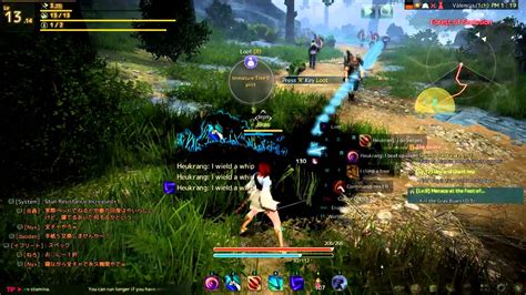 The tamer's grab throws the enemy in the air for 1.5 seconds, which means you have to do most of your damage combos during that time. Black Desert JP Gameplay Tamer low level (High ping) - YouTube