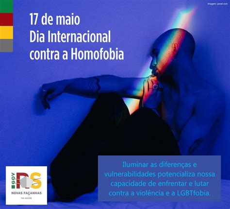 Hoje De Maio Dia Internacional Contra Homofobia