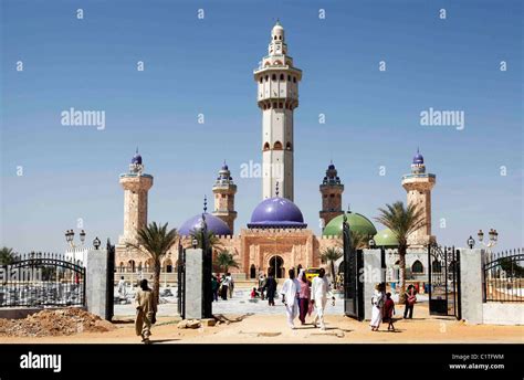La Grande Mosquée Touba Au Sénégal En Afrique De Louest Banque D