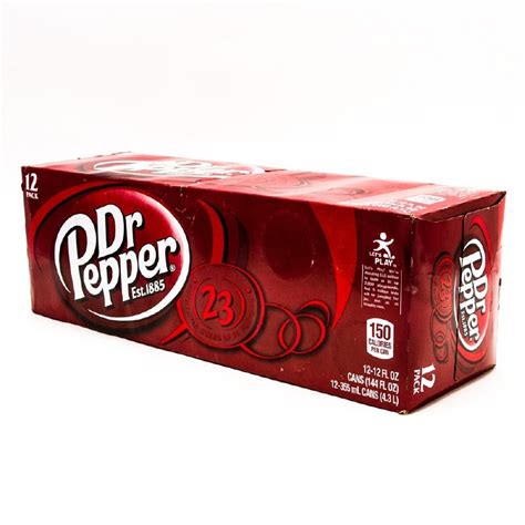 Dr Pepper 12pk 12oz Can Legacy Wine And Spirits