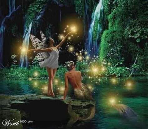 Mermaid And Fairy Fairies And Mermaids Pinterest Mermaid Fairy And