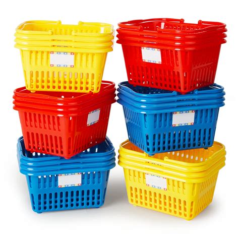 Buy Boley Mini Shopping Basket Set Colorful Plastic Shopping Baskets