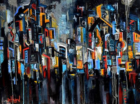 Debra Hurd Original Paintings And Jazz Art Abstract Paintings Urban