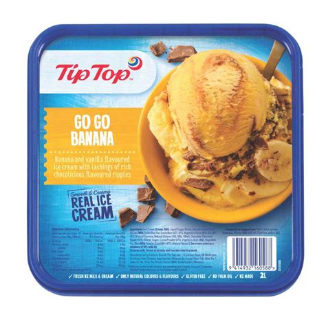 Take your favorite cupcake recipe over the top with this beautifully simple dessert idea. Buy tip top ice cream go go banana 2l online at countdown ...