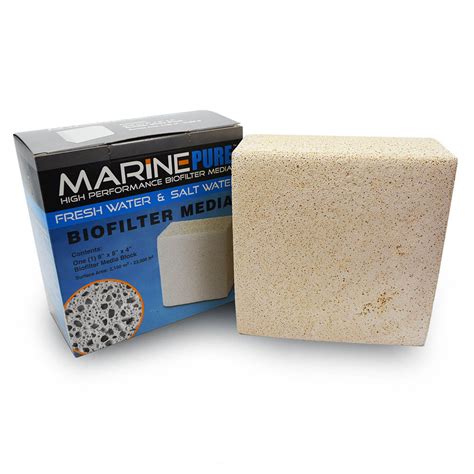 Marinepure Biofilter Block 8 X 8 X 4 Cermedia