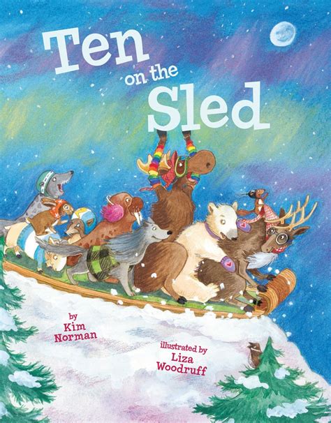 Ten On The Sled Free Printables For Circle Time No Time For Flash Cards
