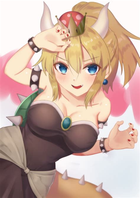 Bowsette Bowser Image Zerochan Anime Image Board