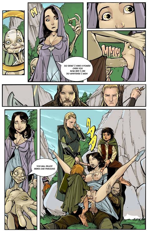 Post 2436061 Aragorn Frodobaggins Gimli Gollum Legolas Literature