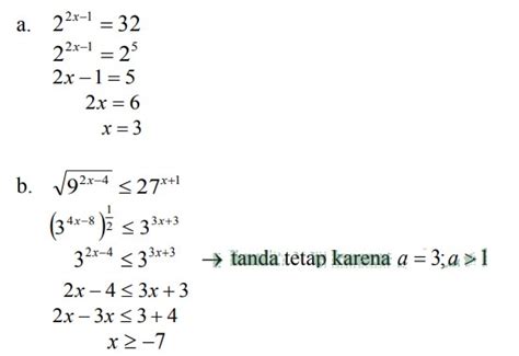 Inilah Jawaban Contoh Soal Cerita Fungsi Eksponensial Terbaru My Xxx