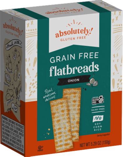 Absolutely Gluten Free Grain And Dairy Free Onion Flatbread 5 29 Oz