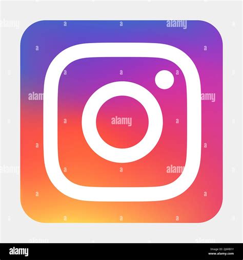 Instagram Social Media App Icon Stock Vector Image And Art Alamy