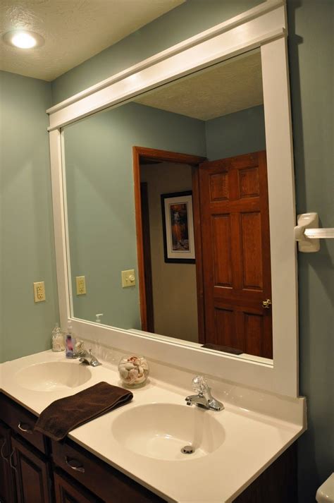 30 Large Framed Mirrors For Bathrooms