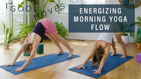 30 Minute Energizing Morning Yoga Flow Good Moves Wellgood Youtube