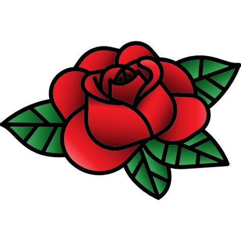 Rose Tattoo Png Isolated Pic Png Mart
